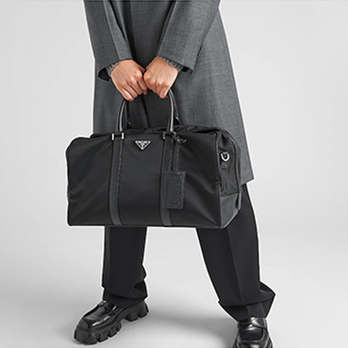 prada re-nylon travel duffle bag #2vc014